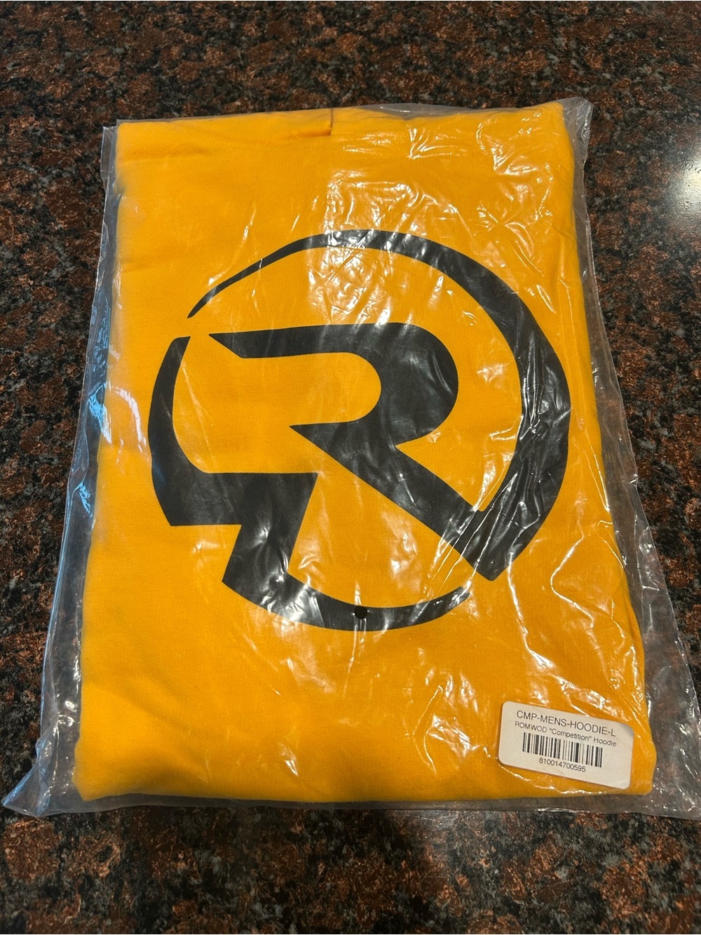 RomWod Men’s Hooded Sweatshirt Brand New Size Large